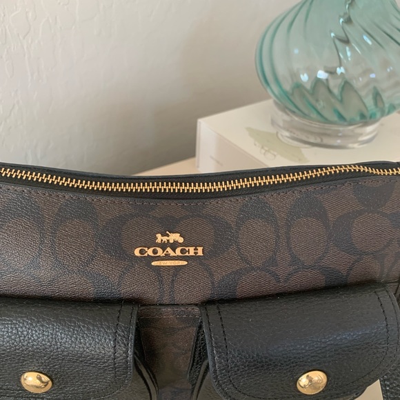 COACH Pennie Signature Canvas Women's Crossbody Bag - Brown. Excellent Condition - Picture 3 of 9